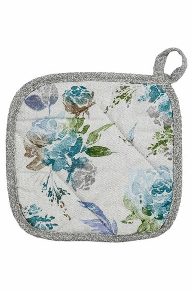 Кухонна прихватка Троянда блакитна ПРОВАНС, 20х20см 016959