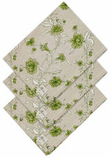 Набір серветок Квіти зелені ПРОВАНС, 35х45см 035083