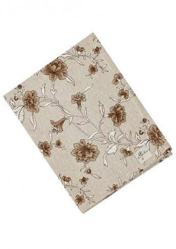 Серветка Квіти коричневі ПРОВАНС, 35х45см 031520