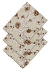 Набір серветок Квіти коричневі ПРОВАНС, 35х45см 035084