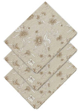 Набір серветок Квіти бежеві ПРОВАНС, 35х45см 035081