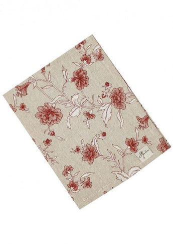 Серветка Квіти бордо ПРОВАНС, 35х45см 031518