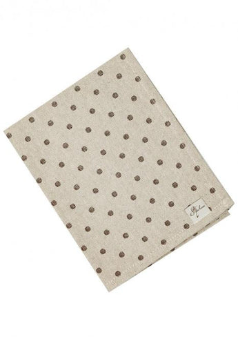 Серветка Горох коричневий ПРОВАНС, 35х45см 031530