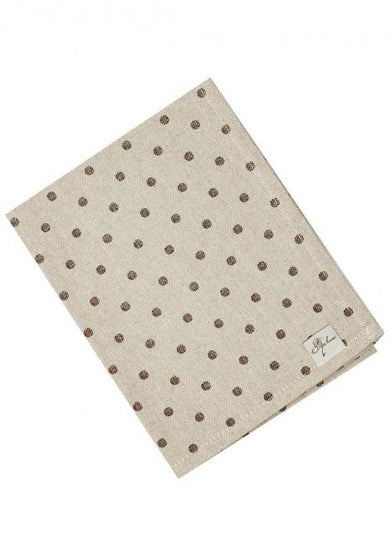 Серветка Горох коричневий ПРОВАНС, 35х45см 031530
