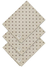 Набір серветок Горох коричневий ПРОВАНС, 35х45см 035079