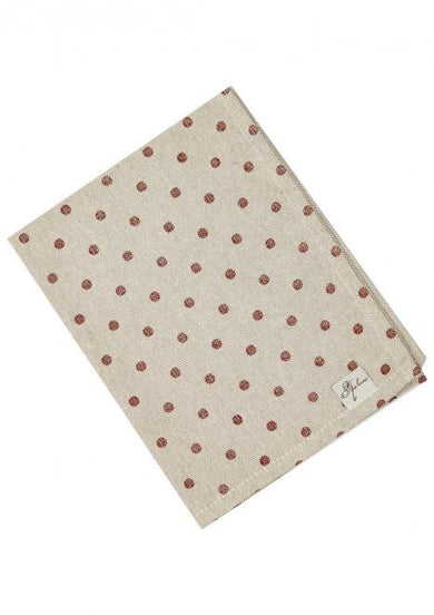 Серветка Горох бордо ПРОВАНС, 35х45см 031528