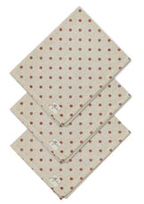 Набір серветок Горох бордо ПРОВАНС, 35х45см 035077