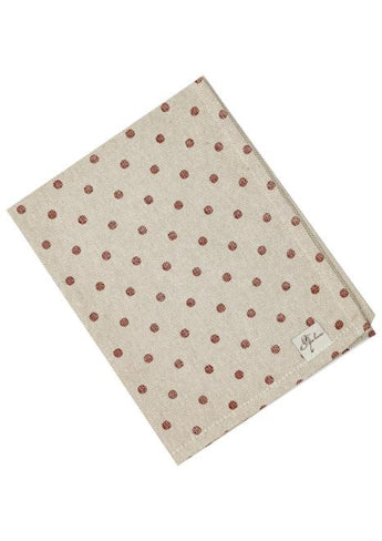 Набір серветок Горох бордо ПРОВАНС, 35х45см 035077