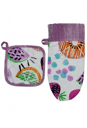 Рукавиця для кухні Violet cherries ПРОВАНС, 29х15см 032956