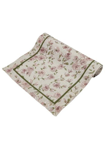 Доріжка на стіл Тереза з подвійним кантом ПРОВАНС, 40х160см 034456