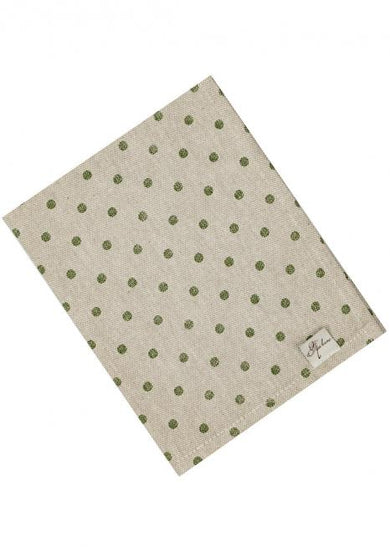 Серветка Горох зелений ПРОВАНС, 35х45см 031532