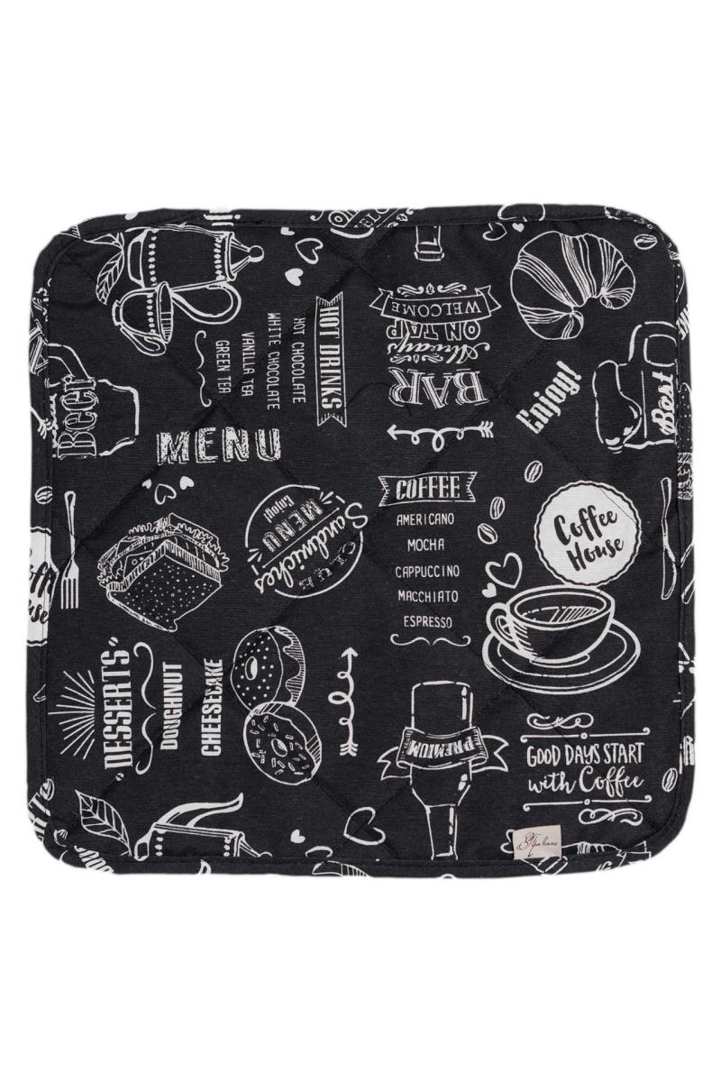 Чохол на табурет Breakfast black Прованс, 35х35 см