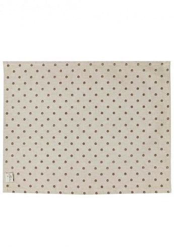 Серветка Горох коричневий ПРОВАНС, 35х45см 031530