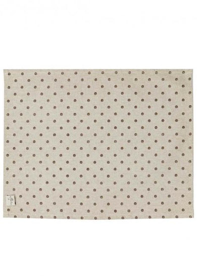 Серветка Горох коричневий ПРОВАНС, 35х45см 031530