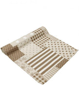 Доріжка на стіл Печворк беж ПРОВАНС, 40х140см 031536