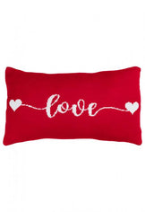 Декоративна подушка в'язана прямокутна LOVE ПРОВАНС, 30х45см 033027