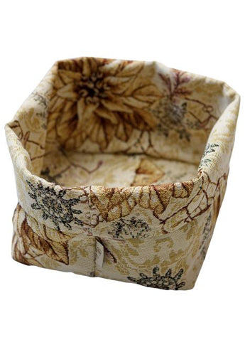 Новорічний кошик універсальний Золоте свято ПРОВАНС, 14х16х15см 037835