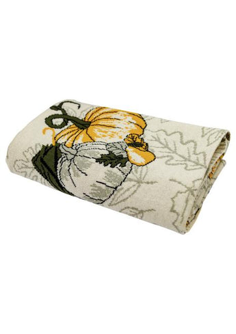 Плед осінній Щасливий Гарбуз ПРОВАНС, 90х130см 034444