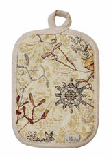 Набір новорічних гобеленових прихваток для кухні Золоте свято ПРОВАНС, 15х20см 038514