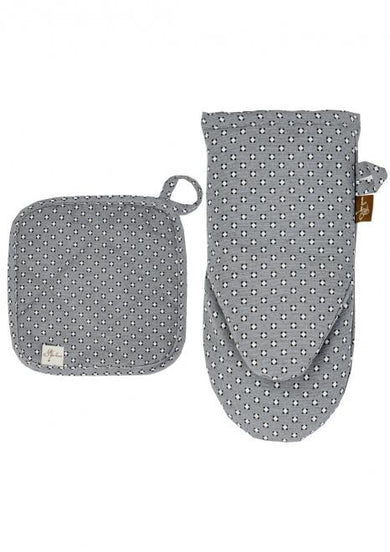 Рукавичка для кухні Merry Christmas сіра ПРОВАНС, універсальний 031459