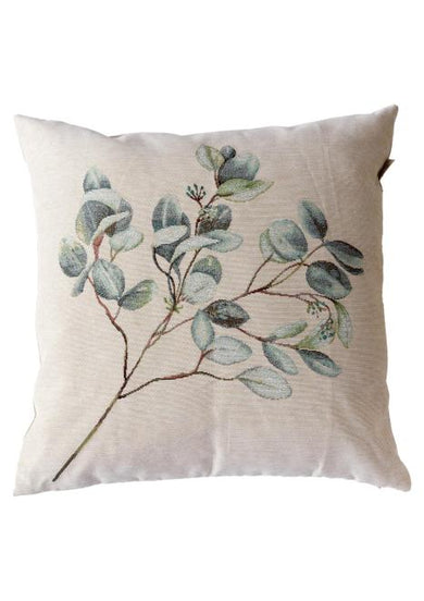 Гобеленова декоративна наволочка Гілка Евкаліпту ПРОВАНС, 45х45см 035410