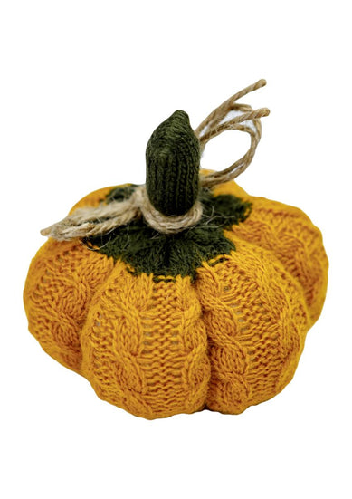 Декоративний виріб Гарбуз гірчичний ПРОВАНС, D25см 035111