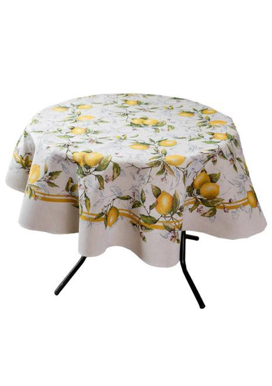 Кругла гобеленова скатертина на стіл Сицилія ПРОВАНС, D160см 035328