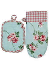 Набір рукавичка та прихватка Трояндочки ПРОВАНС, 29х15см 035694