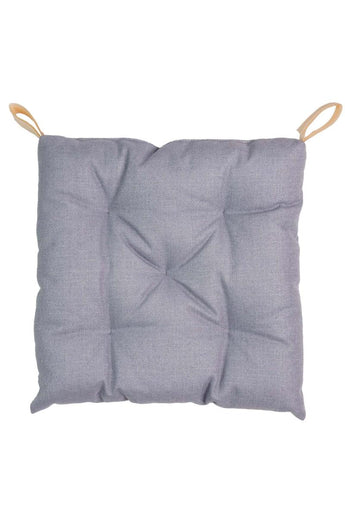 Подушка на стілець MANCHESTER сіра ПРОВАНС, 40х40см 039467