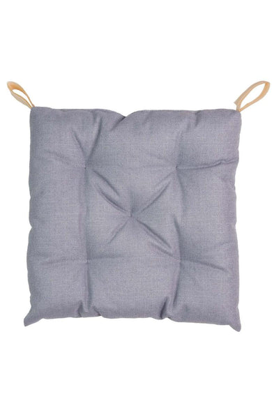 Подушка на стілець MANCHESTER сіра ПРОВАНС, 40х40см 039467