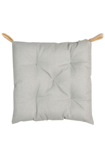 Подушка на стілець MANCHESTER світло-сіра ПРОВАНС, 40х40см 039469