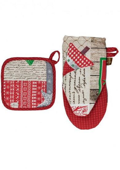 Прихватка Merry Christmas ПРОВАНС, 20х20см 031409
