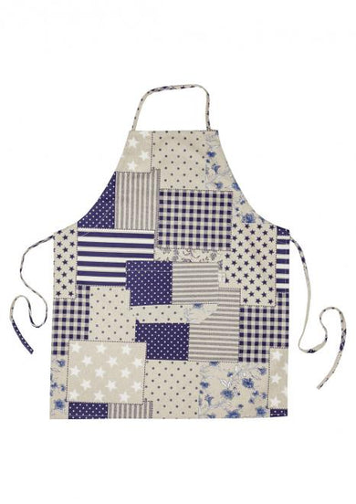 Фартух Печворк синій ПРОВАНС, універсальний 031634