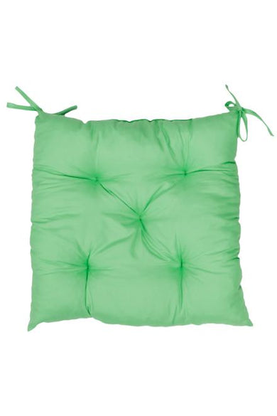 Подушка на стілець Фібра зелена ПРОВАНС, 40х40см 029609