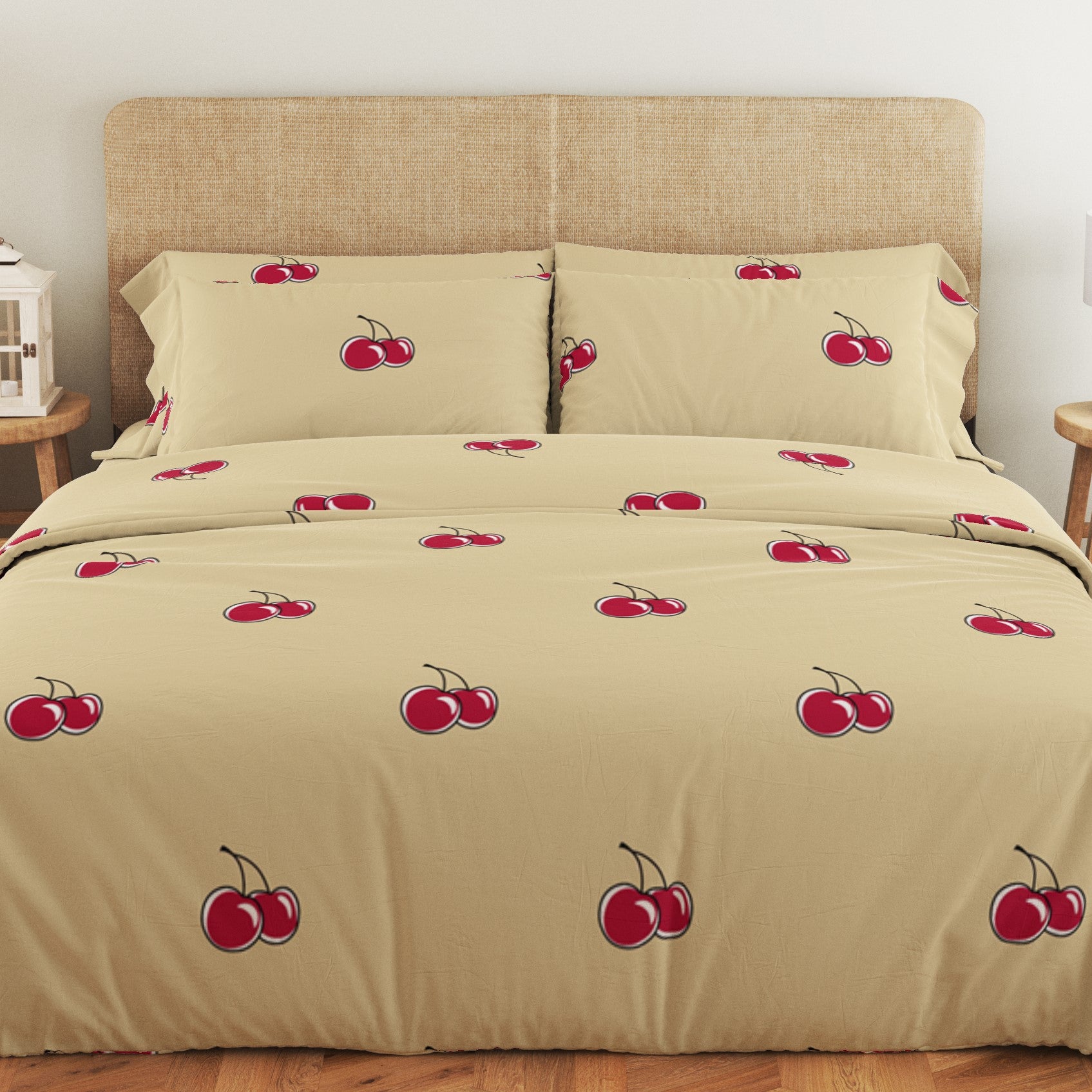 Комплект постільної білизни ТЕП "Soft dreams" Coffee Cherry, 70х70 сімейний
