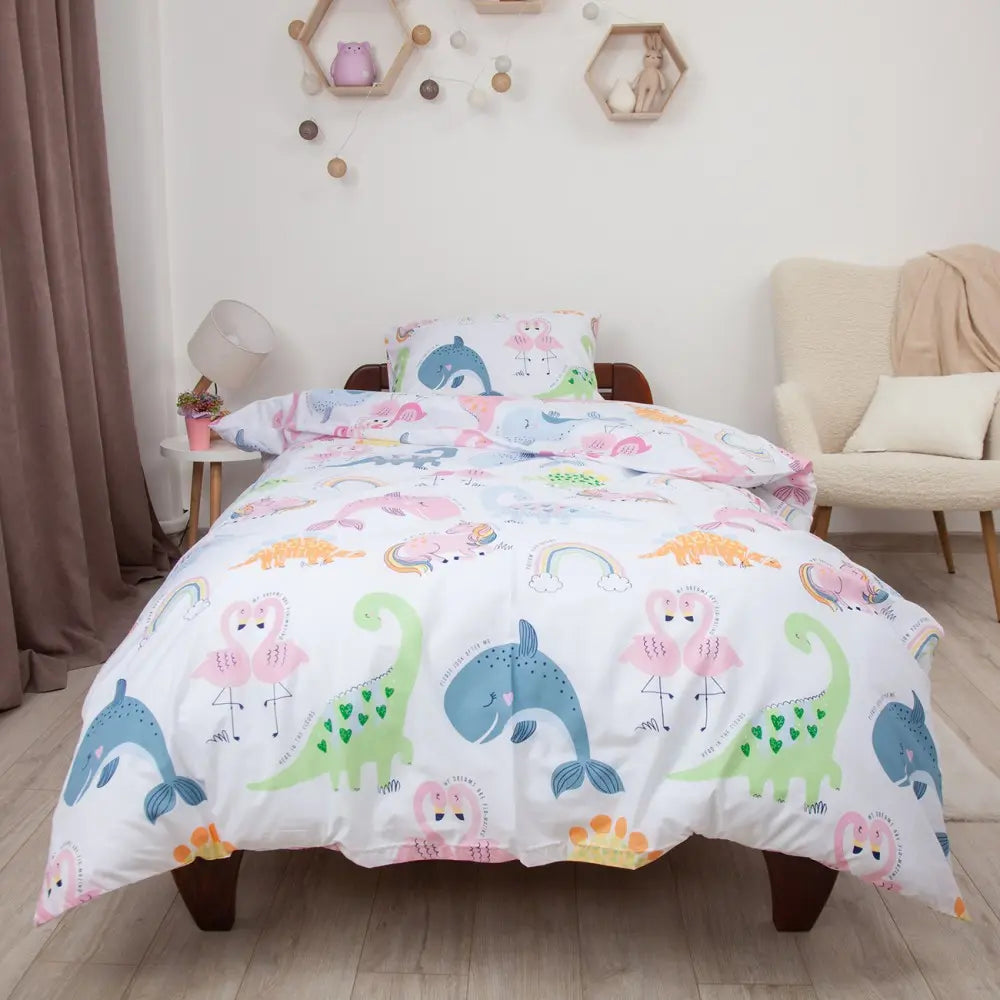 Комплект постільної білизни ТЕП "Soft dreams" Діно, 50x70 підлітковий 