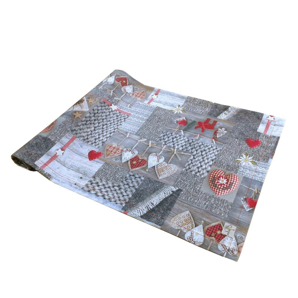 Доріжка на стіл Digitale Red Прованс, 40х130 см