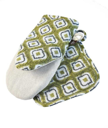 Набір рукавичка та прихватка Villa з візерунком ПРОВАНС, 32х20см 034945