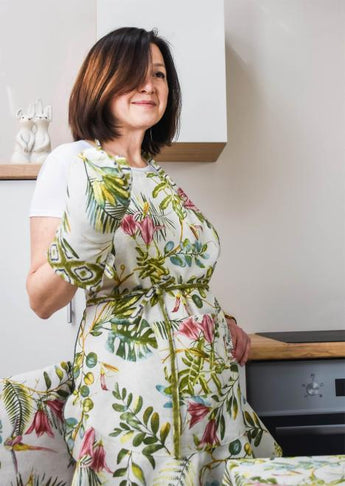 Набір рукавичка та прихватка Villa Квіти ПРОВАНС, 32х20см 034946