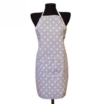 Кухонний фартух горох беж ПРОВАНС, універсальний 009473