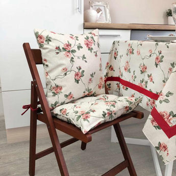 Подушка на стілець Глорiя Квiти ПРОВАНС, 40х40см 014552