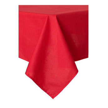 Скатертина на стіл HALF PANAMA Red ПРОВАНС, 136х180см 010362