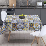 Скатертина "Panama" 180*220 см водовідштовхуюча Gray provence 