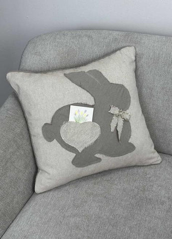 Подушка декоративна Зайка ПРОВАНС, 45х45см 033315