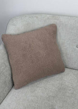 Подушка декоративна Тедді кавова ПРОВАНС, 40х40см 033319