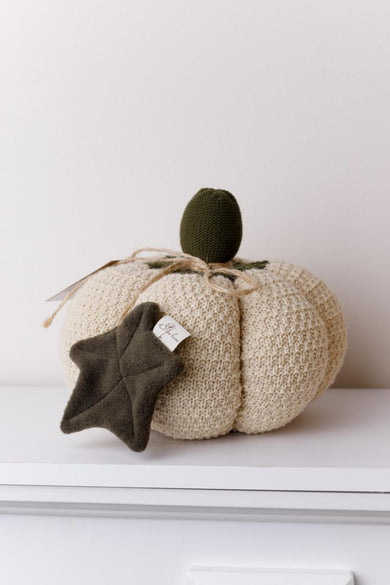 Декоративний виріб Pumpkin кремовий ПРОВАНС, D9см 040275