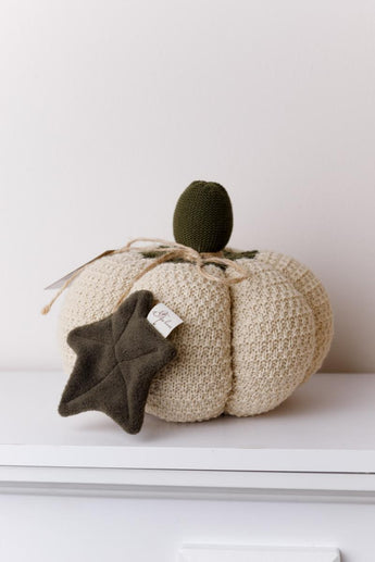 Декоративний виріб Pumpkin кремовий ПРОВАНС, D25см 040272