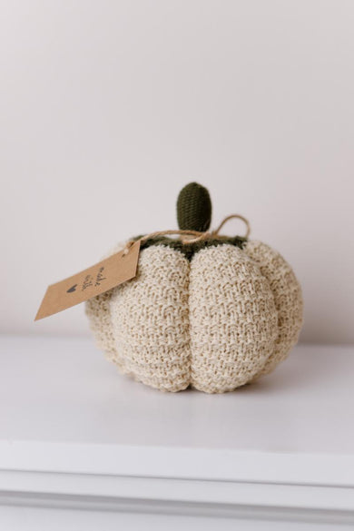 Декоративний виріб Pumpkin кремовий ПРОВАНС, D9см 040275