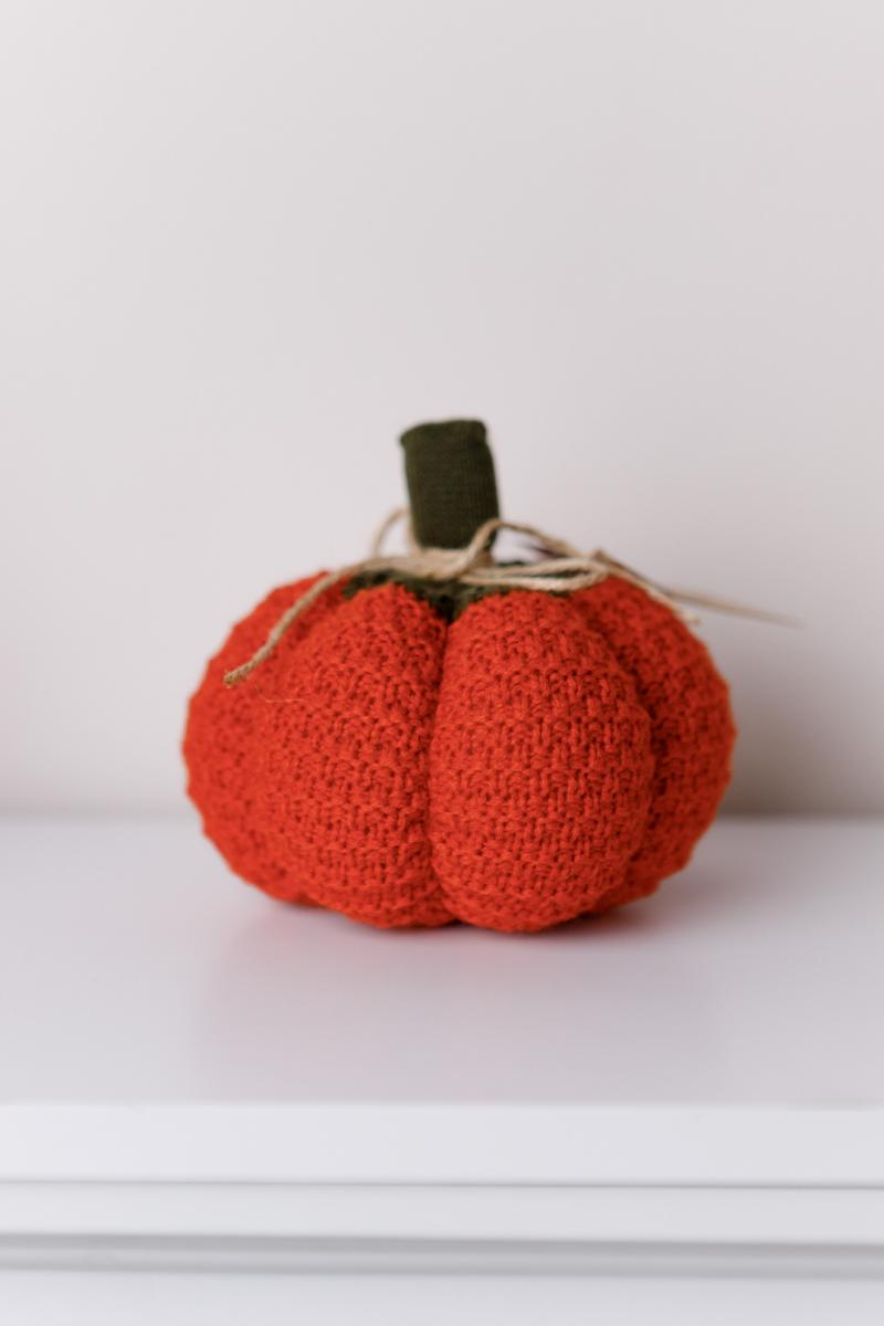 Декоративний виріб Pumpkin помаранчевий ПРОВАНС, D9см 040274