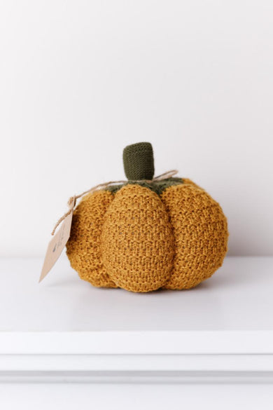 Декоративний виріб Pumpkin охра ПРОВАНС, D9см 040273